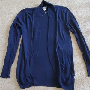 Blue pull-on jacket